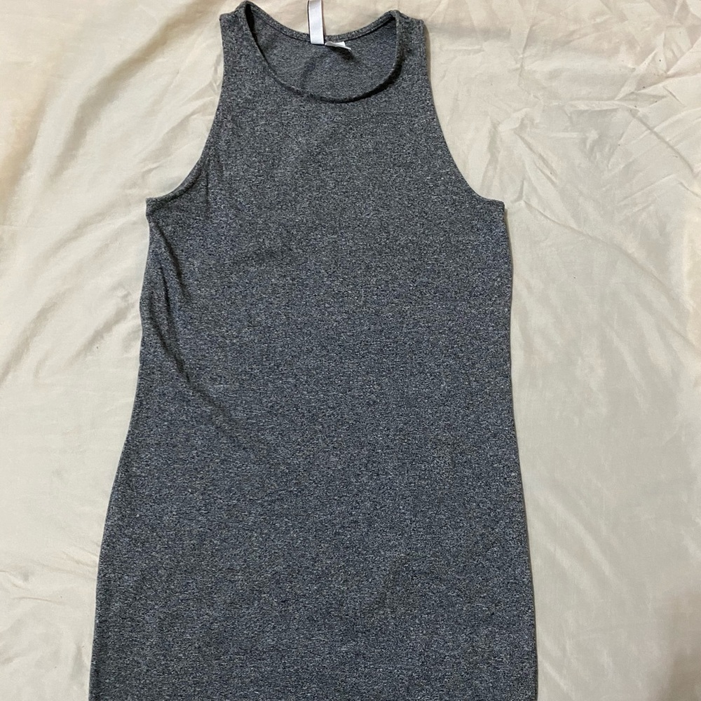 Grey bodycon dress